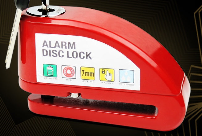 Alarm Disc Brake Lock Motorcycle Theft