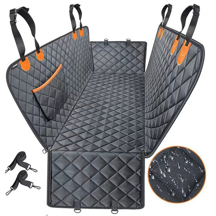 Pet Mat Car Rear Seat Cushion Water And Dirt Resistant Anti-bite  Car Mats