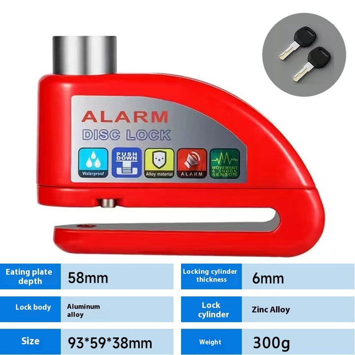 Motorcycle Bicycle Alarm Anti-theft Special Lock