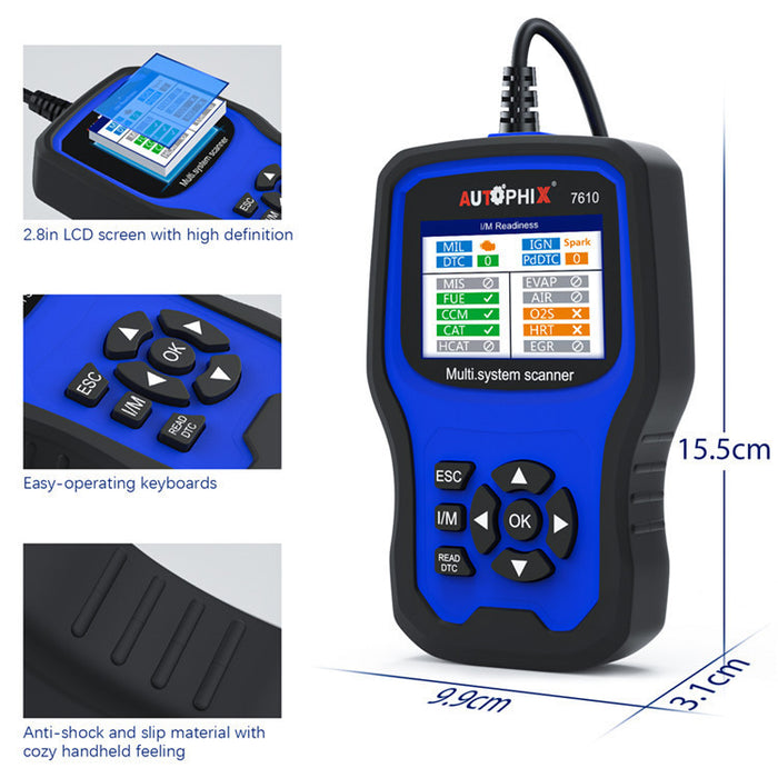 Scanning Diagnostic Tool Full System Tester