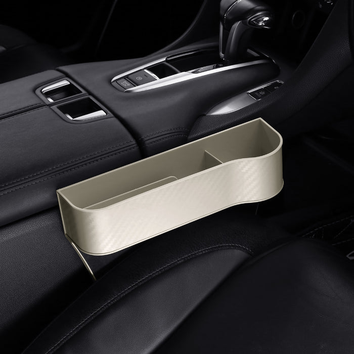 Car Organizer Seat Gap Storage Box PU Case Pocket Car Seat Side Slit For Wallet Phone Coins Cigarette Keys Cards Auto Universal Car Organizers