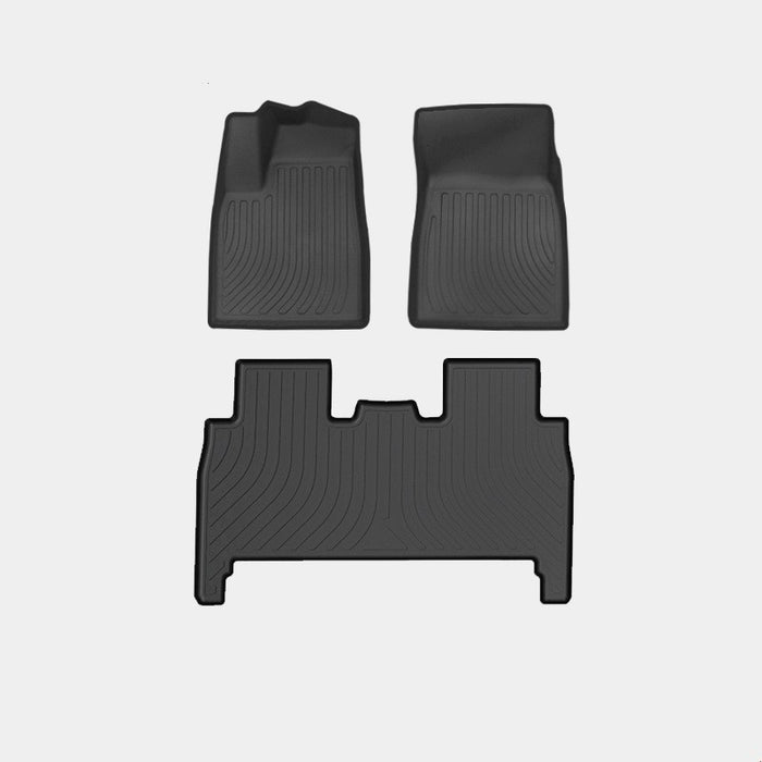 Left And Right Rudder Waterproof TPE Special Car Pad Trunk Pad Floor Mats