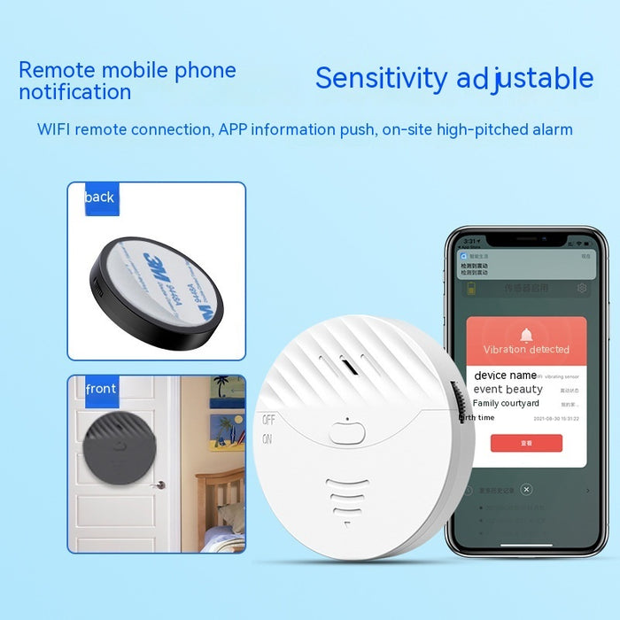 Wifi Vibration Alarm Graffiti Anti-theft