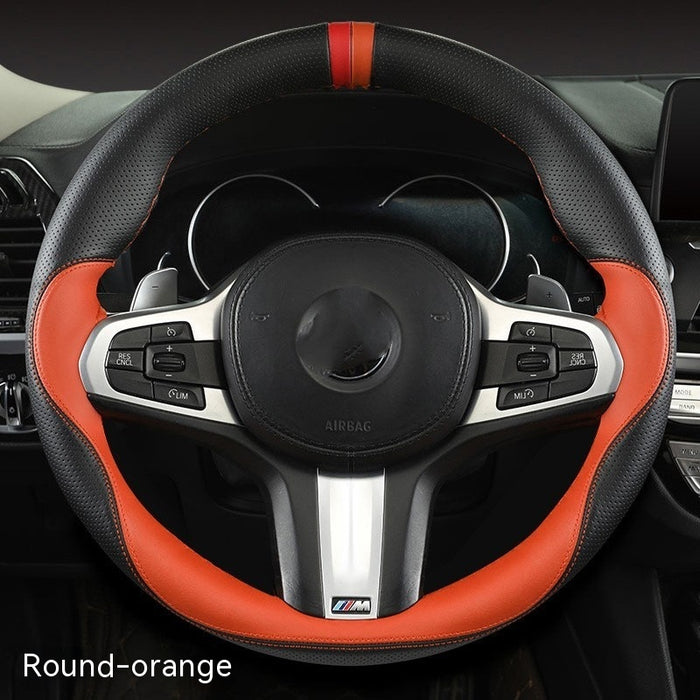 Round D-type Universal Steering Wheel Cover