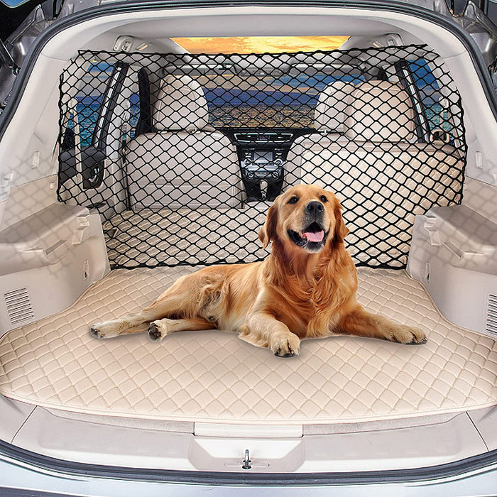 Dog Protective Net Car Isolation Fence Pet Obstacle Filter Trunk Isolation Blocking Net Hatchback Car Mats