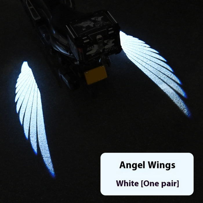 Motorcycle Down-corner Lamp Angel Wings Projection Chassis Modified General Ambience Light