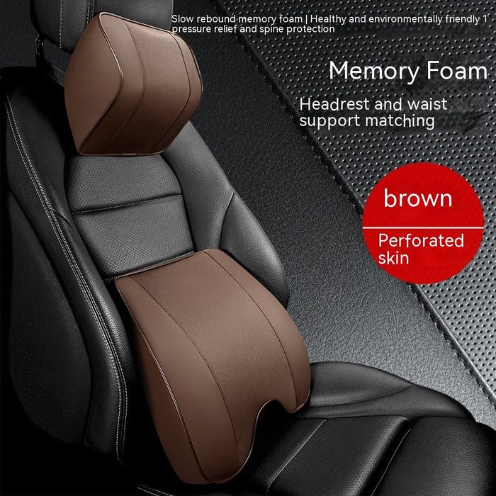 Car Neck Pillow Memory Foam Neck Car Pillow Waist