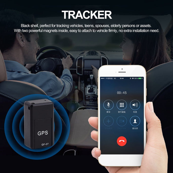 Hot Sale Newest GPS Tracker GF07 Magnetic Mini Car Real Time TF Card Magnetic Trackers Real-time Vehicle Locator Tracking Device