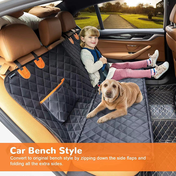 Pet Mat Car Rear Seat Cushion Water And Dirt Resistant Anti-bite  Car Mats