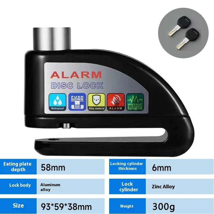 Motorcycle Bicycle Alarm Anti-theft Special Lock