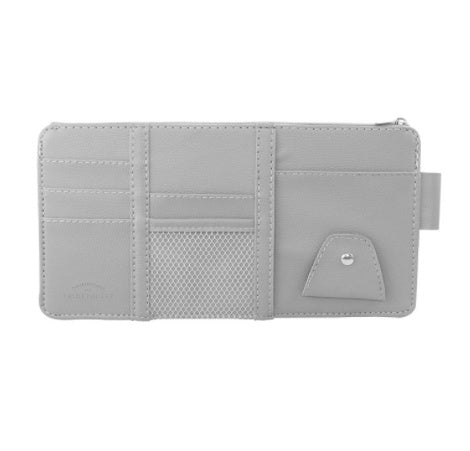 Car Auto Sun Visor Point Pocket Organizer Pouch Bag Card Glasses Storage Holder Car-Styling  IC Card Holder Sunshade Bag Car Organizers