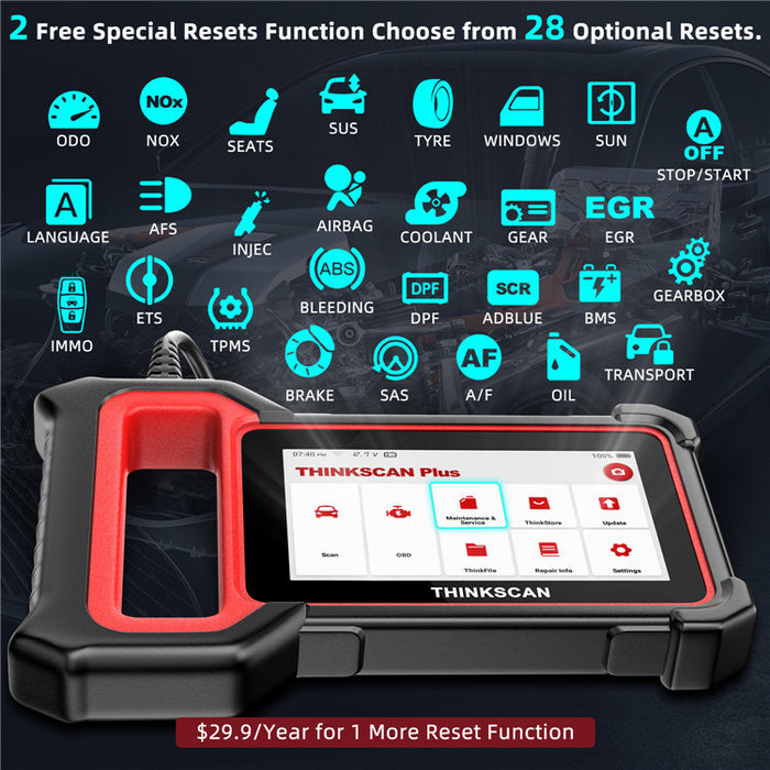 Car Diagnostic Scanner ABS SRS ECM System Detection Diagnostic Tools