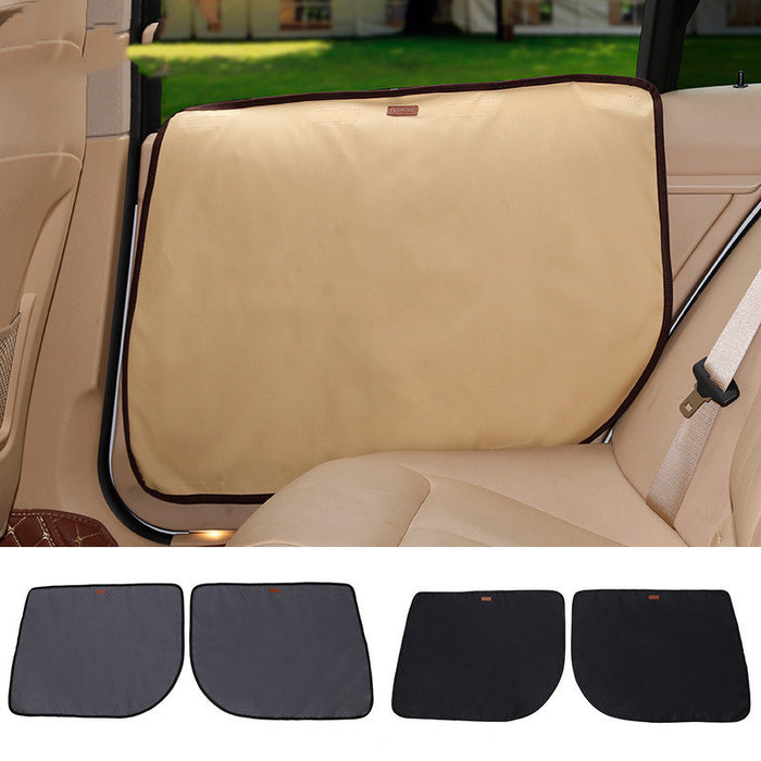 Car Door Protective Pet Mat Anti-scratch And Anti-slobber Pet  Car Mats