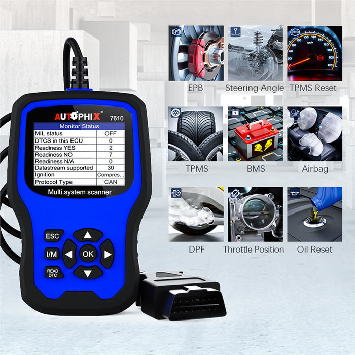 Scanning Diagnostic Tool Full System Tester