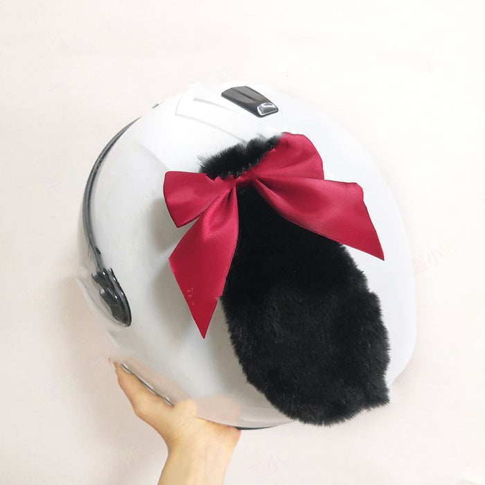 Cute Upgrade Rabbit Ears Motorcycle Helmet Decoration