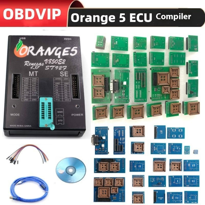 Orange5 V138 ECU Programer Full Set Adapter Diagnostic Tools