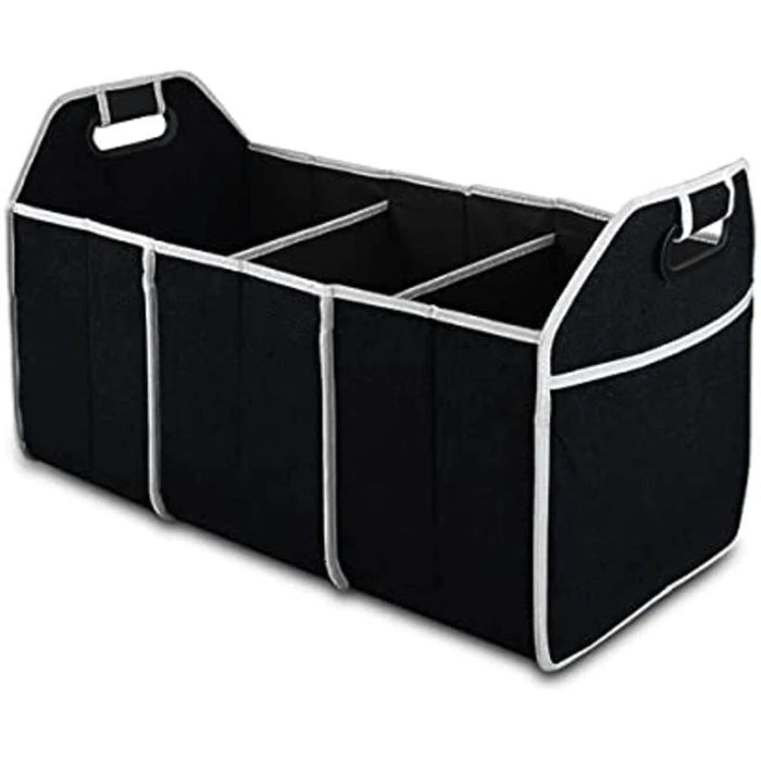 Car Multi-Pocket Trunk Organizer Large Capacity Folding Storage Bag Trunk Stowing And Tidying Trunk Organizer Car Accessories Car Organizers