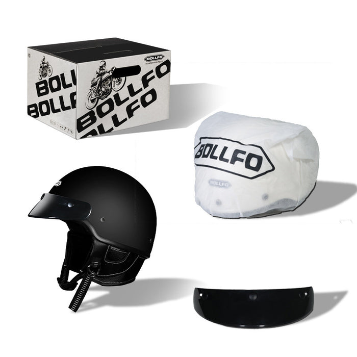 Men's And Women's Retro Biker's Motorcycle Helmet