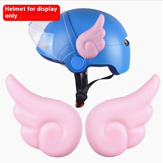 Electric Car Motorcycle Decorations Wings Helmet Accessories